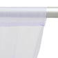 Sheer Backdrop Curtain Panel 10ft × 14ft Lavender Lilac – Wedding Arch Drape with Rod Pocket, Ceilin