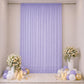 Sheer Backdrop Curtain Panel 10ft × 14ft Lavender Lilac – Wedding Arch Drape with Rod Pocket, Ceilin