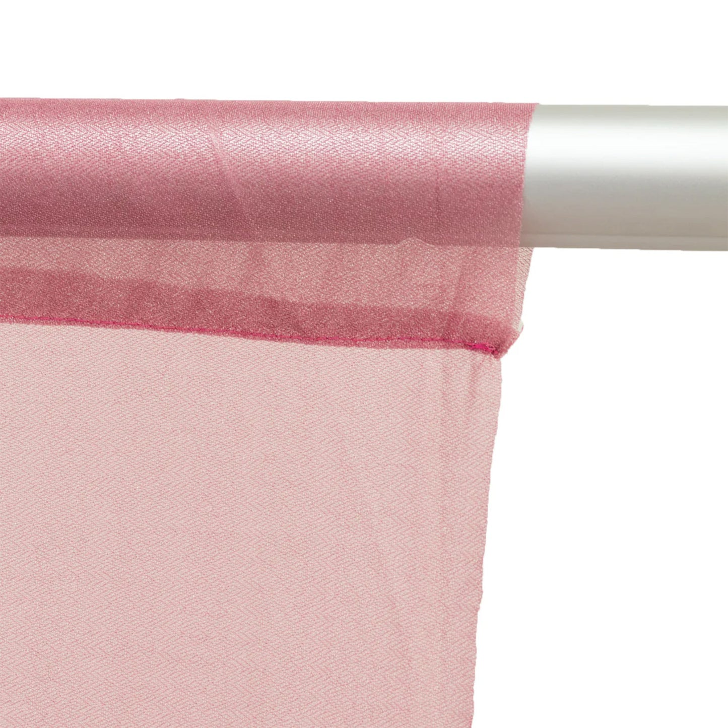 Sheer Backdrop Curtain Panel 10ft × 14ft Mauve Cinnamon Rose – Wedding Arch Drape with Rod Pocket, C