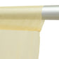 Sheer Ceiling Drape – 10ft x 32ft Champagne Extra Long Drapery Panel for Wedding Canopy, Backdrop & 