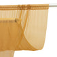 Sheer Ceiling Drape – 10ft x 32ft Gold Extra Long Drapery Panel for Wedding Canopy, Backdrop & Recep