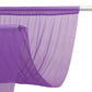 Sheer Ceiling Drape – 10ft x 32ft Purple Extra Long Drapery Panel for Wedding Canopy, Backdrop & Rec