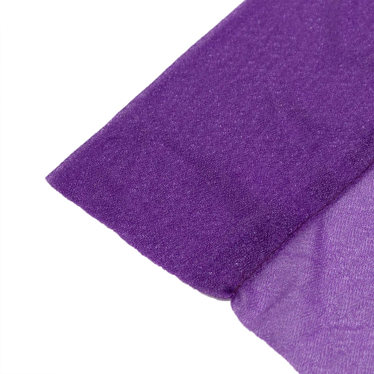 Sheer Ceiling Drape – 10ft x 32ft Purple Extra Long Drapery Panel for Wedding Canopy, Backdrop & Rec