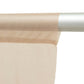 Sheer Ceiling Drape – 10ft x 32ft Taupe Extra Long Drapery Panel for Wedding Canopy, Backdrop & Rece