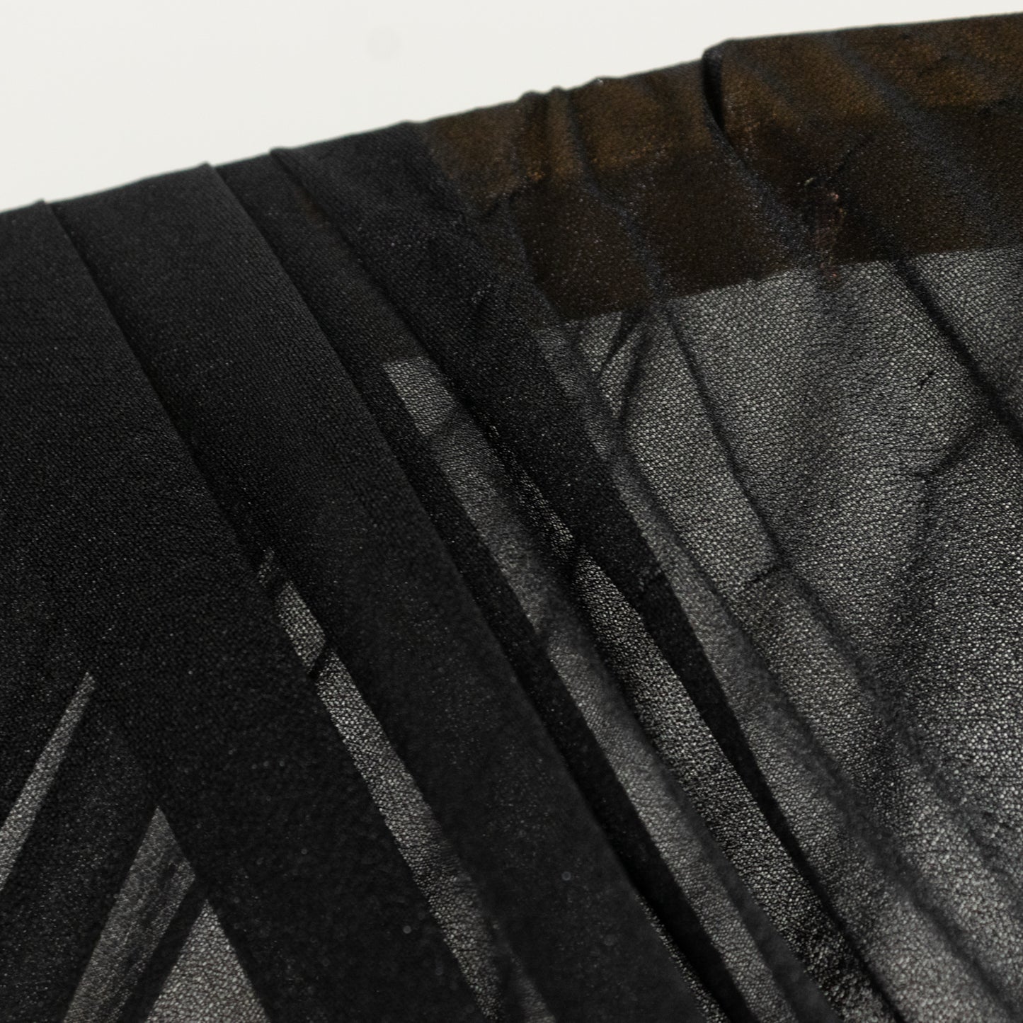 Black Sheer Backdrop Drape – 5ft x 14ft Wedding Arch & Ceiling Decor Panel, Wrinkle Free with Soft Shimmer