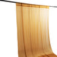 Gold Sheer Backdrop Drape – 5ft x 14ft Wedding Arch & Ceiling Decor Panel, Wrinkle Resistant with So
