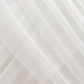 White sheer backdrop drape for wedding arch and ceiling decor.