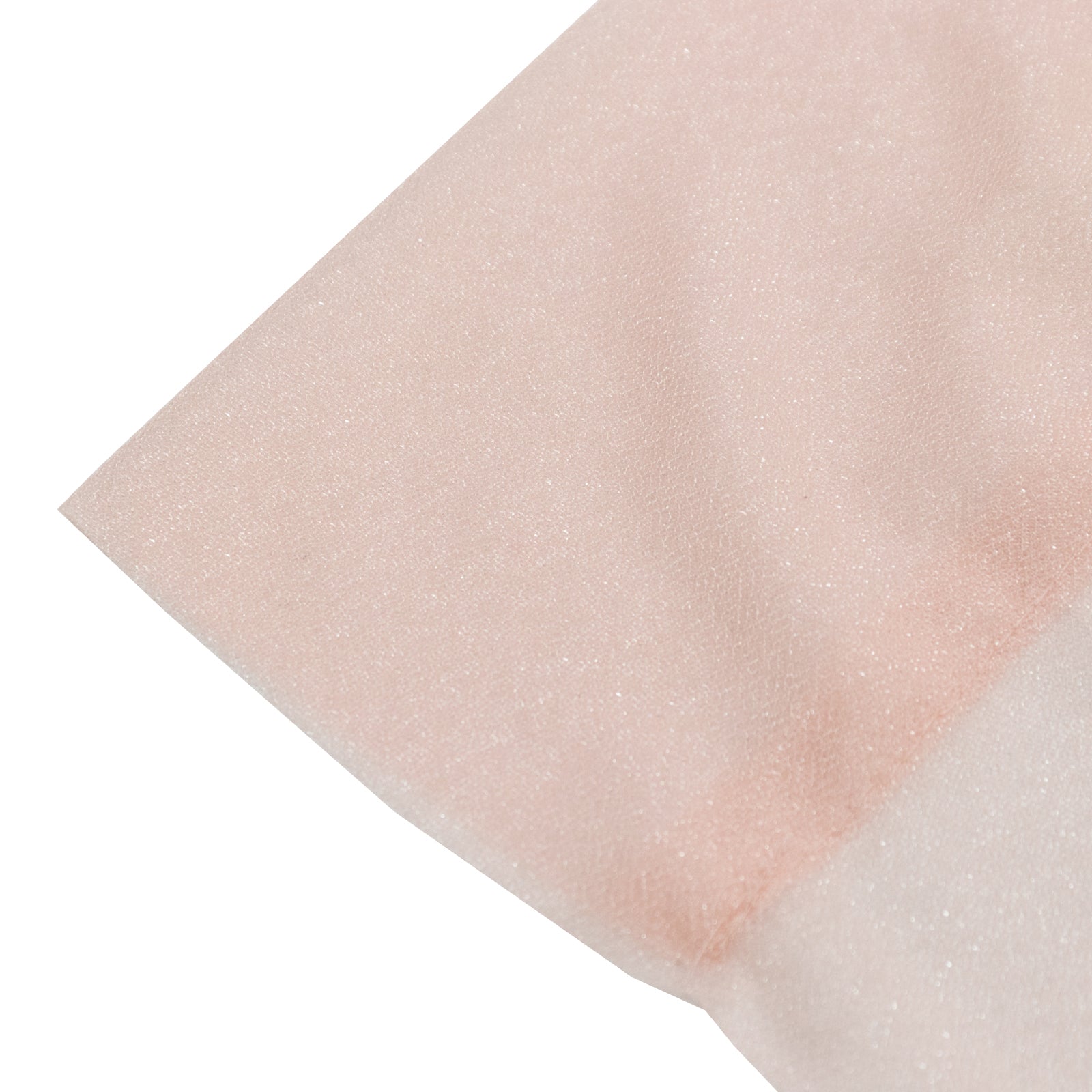 Blush sheer backdrop curtain panel for wedding decor.