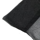Black sheer backdrop curtain panel for wedding arch drape.