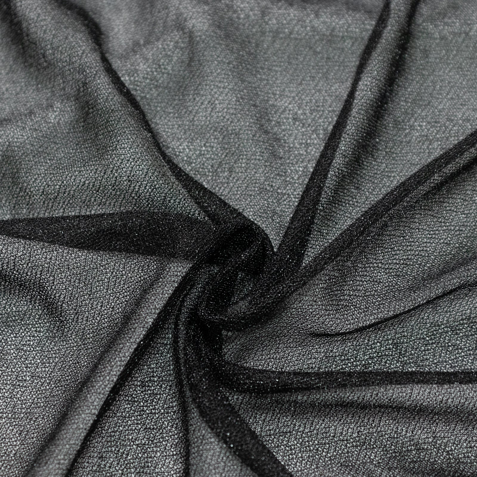 Black sheer backdrop curtain panel, perfect for weddings and events. #whtbkgd