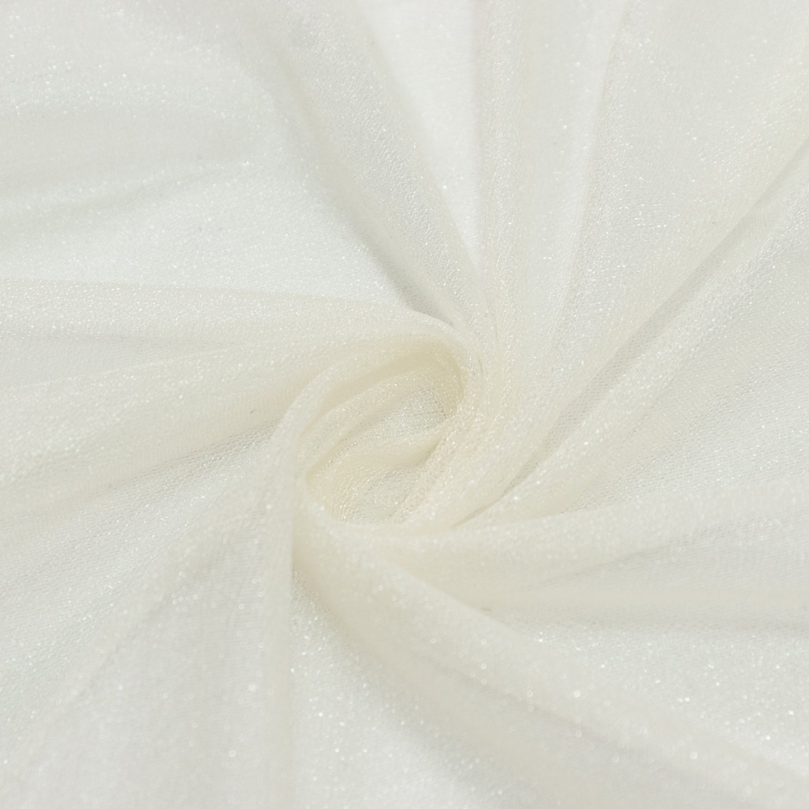 Ivory sheer backdrop curtain panel for wedding arch drape. #whtbkgd