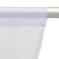 Lavender lilac sheer backdrop curtain panel for wedding arch drape.