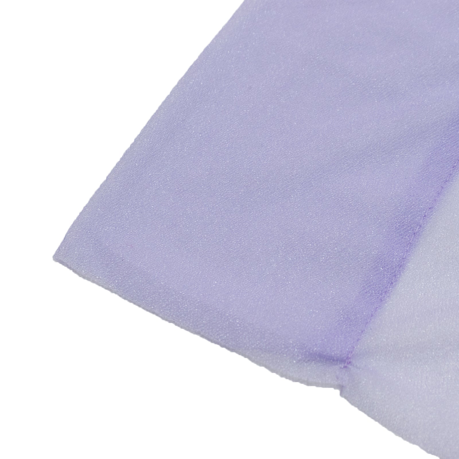 Lavender sheer backdrop curtain panel for wedding decor.