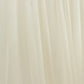 Beige sheer chiffon valance curtain drape for weddings.