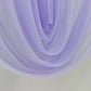 Lavender sheer chiffon valance curtain drape for wedding decor.
