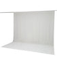 Ivory chiffon backdrop curtain panel, sheer and flame resistant.