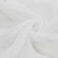 White chiffon backdrop curtain panel, durable and flame resistant. #whtbkgd
