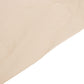 Natural chiffon curtain panel in a light beige color.