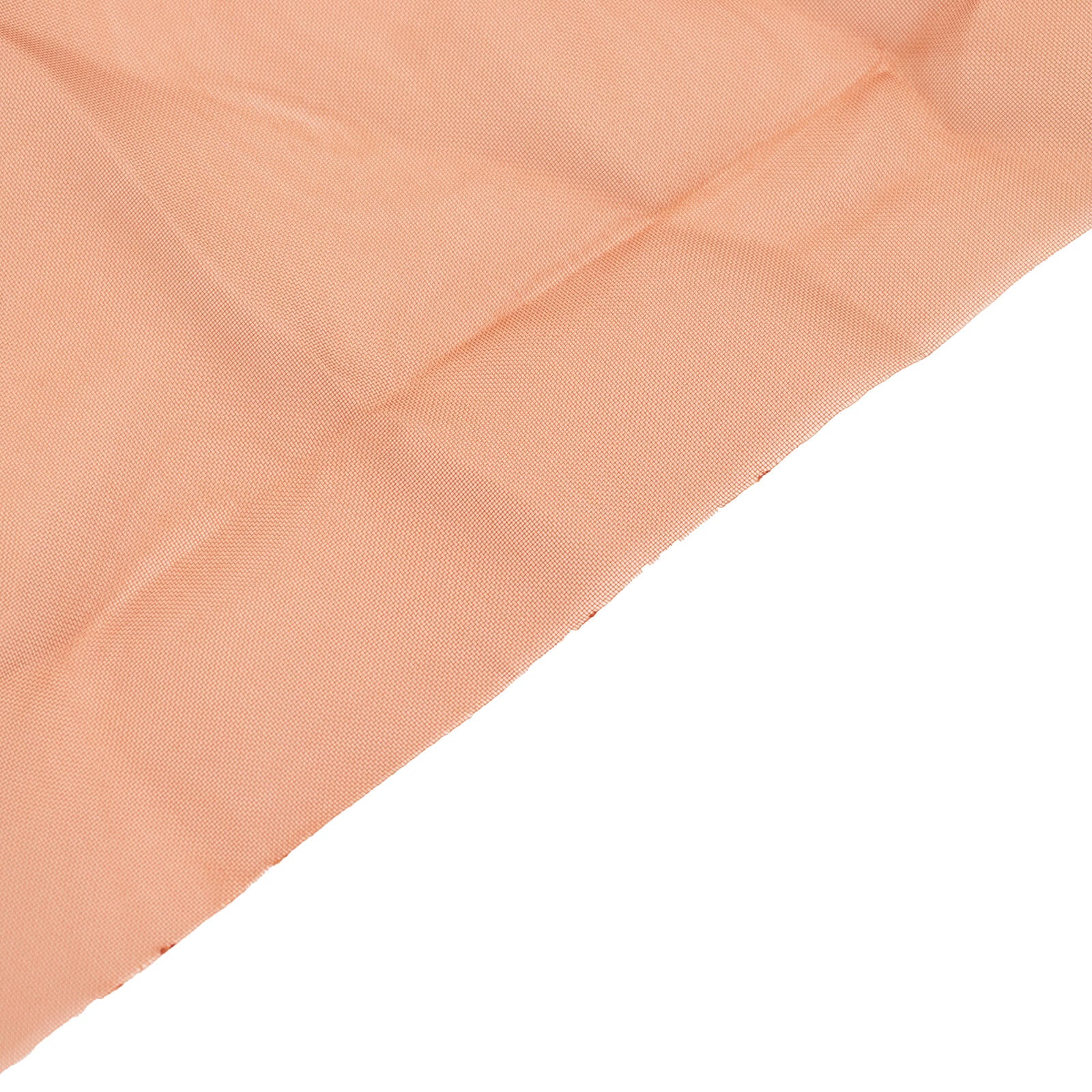 Rust chiffon curtain panel fabric, durable and flame resistant.