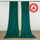 Hunter Emerald Green Scuba Polyester Backdrop Drape Curtains