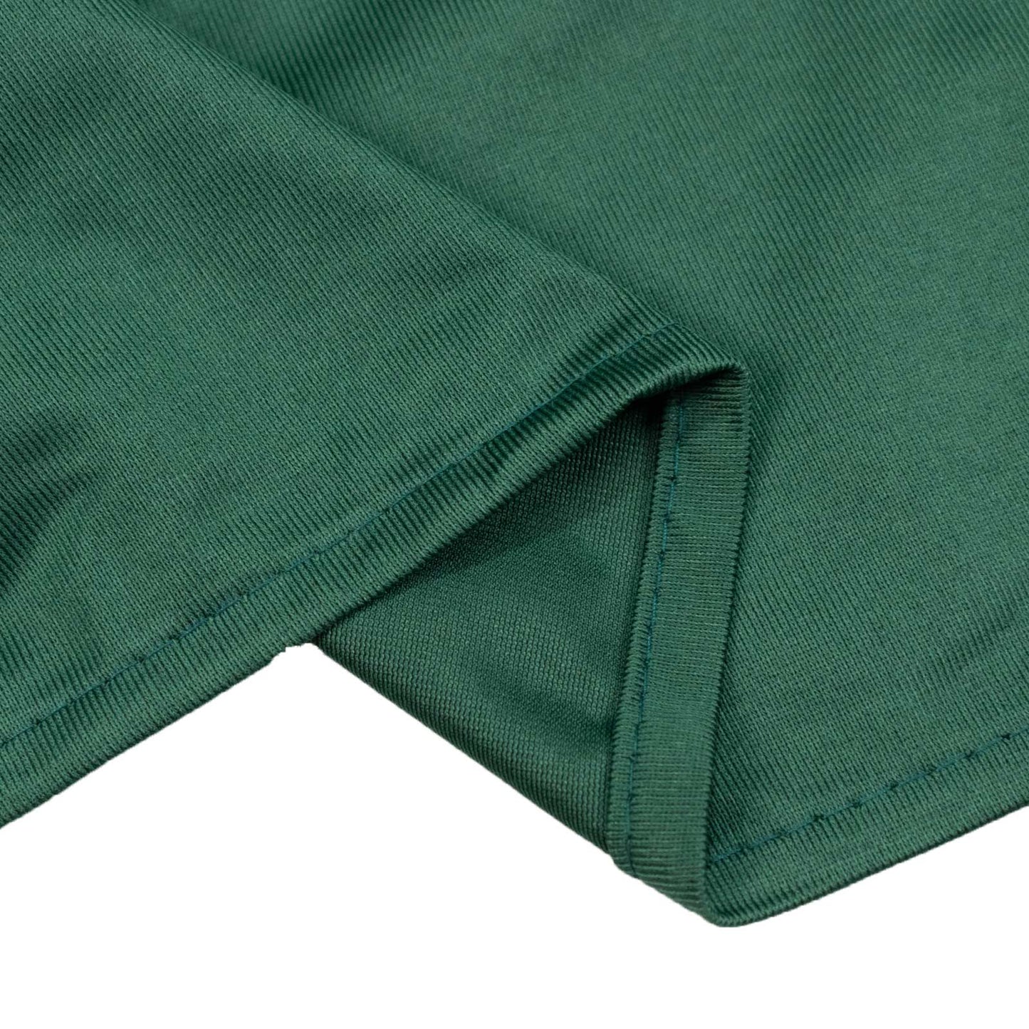 Scuba Polyester Event Backdrop Curtain Hunter Emerald Green 10ftx10ft Durable Flame Resistant Wrinkl