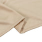 Scuba Polyester Event Backdrop Curtain Beige 10ftx10ft Durable Flame Resistant Wrinkle-Free Photogra