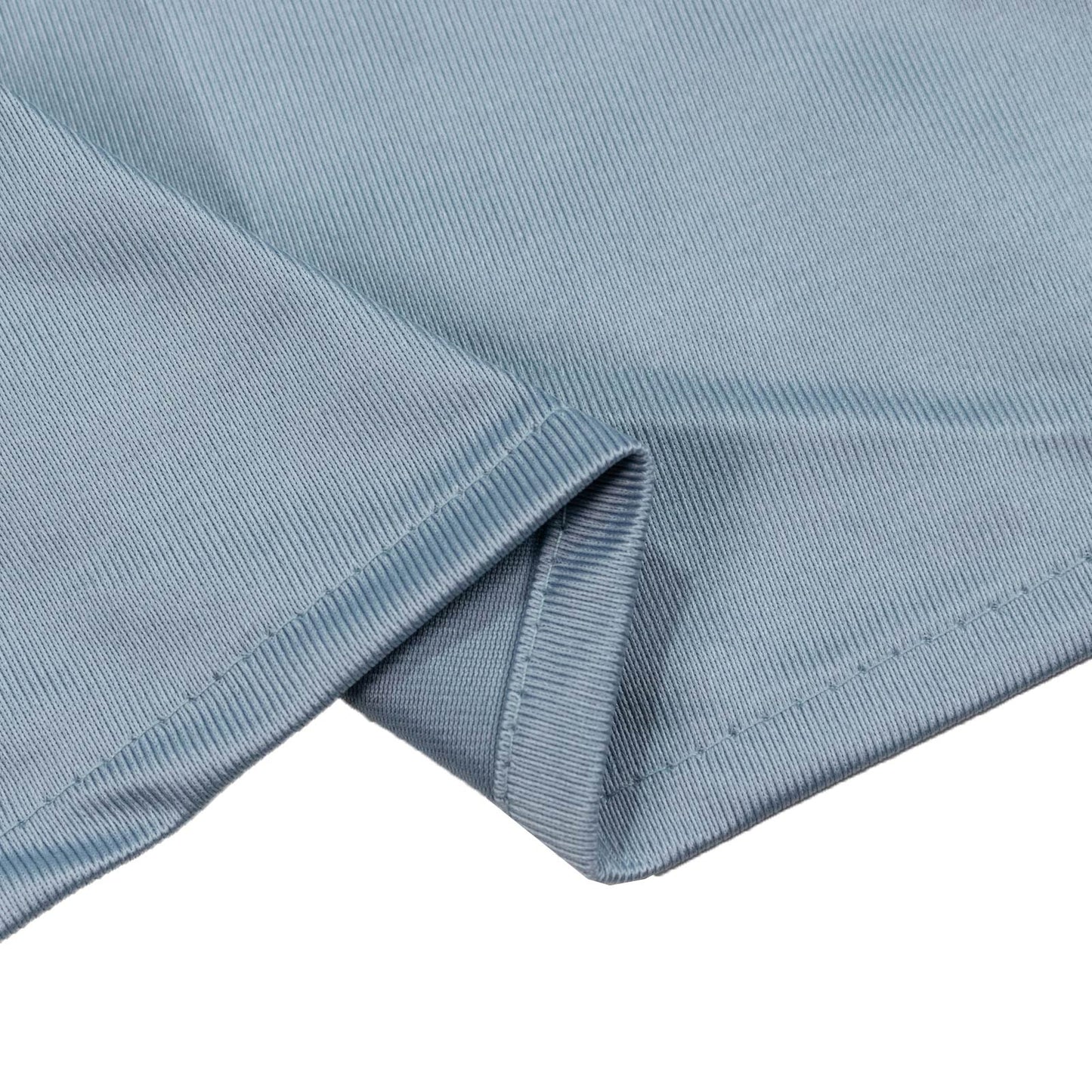 Scuba Polyester Event Backdrop Curtain Dusty Blue 10ftx10ft Durable Flame Resistant Wrinkle-Free Pho