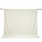 Scuba Polyester Event Backdrop Curtain Ivory 10ftx10ft Durable Flame Resistant Wrinkle-Free Photogra