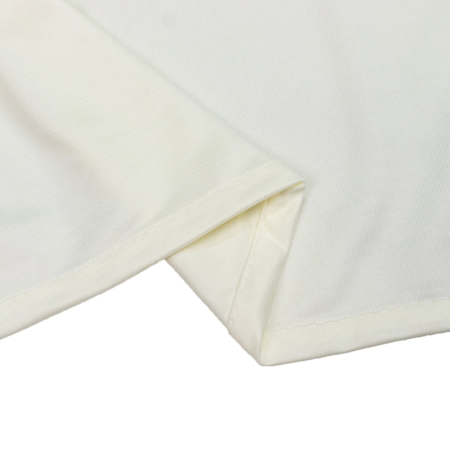 Scuba Polyester Event Backdrop Curtain Ivory 10ftx10ft Durable Flame Resistant Wrinkle-Free Photogra