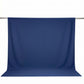 Scuba Polyester Event Backdrop Curtain Navy Blue 10ftx10ft Durable Flame Resistant Wrinkle-Free Phot