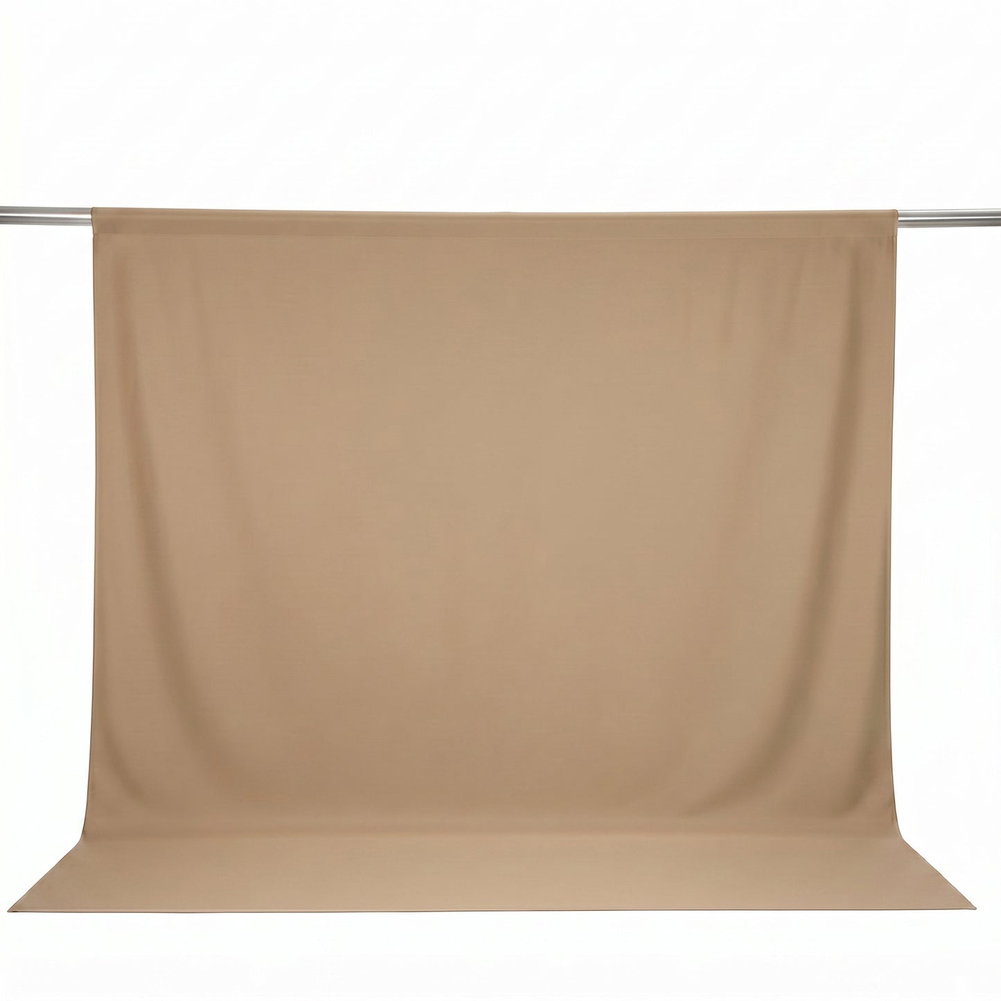 Scuba Polyester Event Backdrop Curtain Nude 10ftx10ft Durable Flame Resistant Wrinkle-Free Photograp