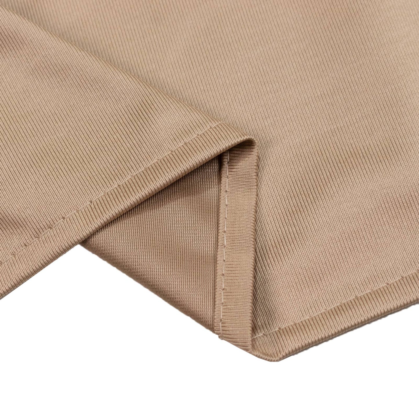 Scuba Polyester Event Backdrop Curtain Nude 10ftx10ft Durable Flame Resistant Wrinkle-Free Photograp