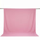 Scuba Polyester Event Backdrop Curtain Pink 10ftx10ft Durable Flame Resistant Wrinkle-Free Photograp