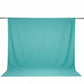 Scuba Polyester Event Backdrop Curtain Turquoise 10ftx10ft Durable Flame Resistant Wrinkle-Free Phot