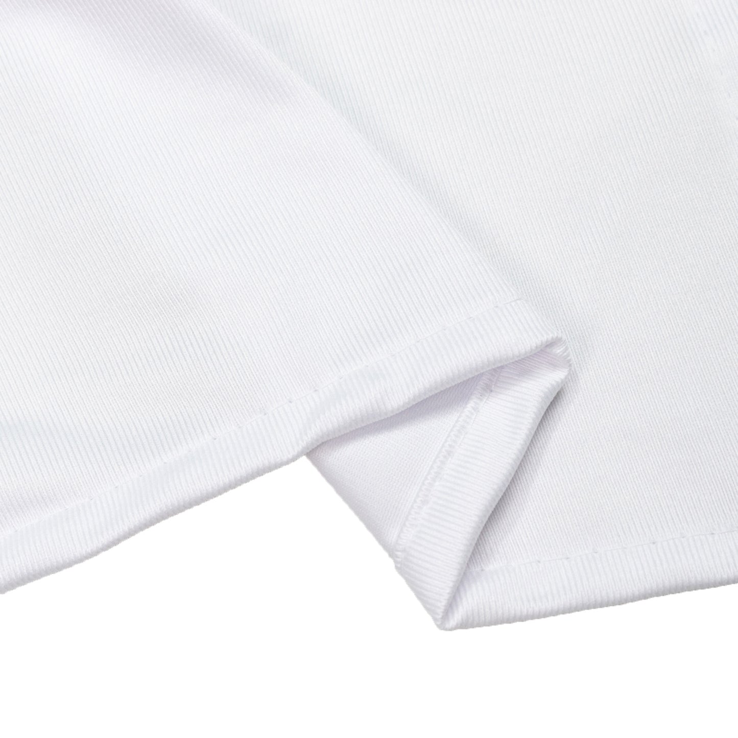 Scuba Polyester Event Backdrop Curtain White 10ftx10ft Durable Flame Resistant Wrinkle-Free Photogra