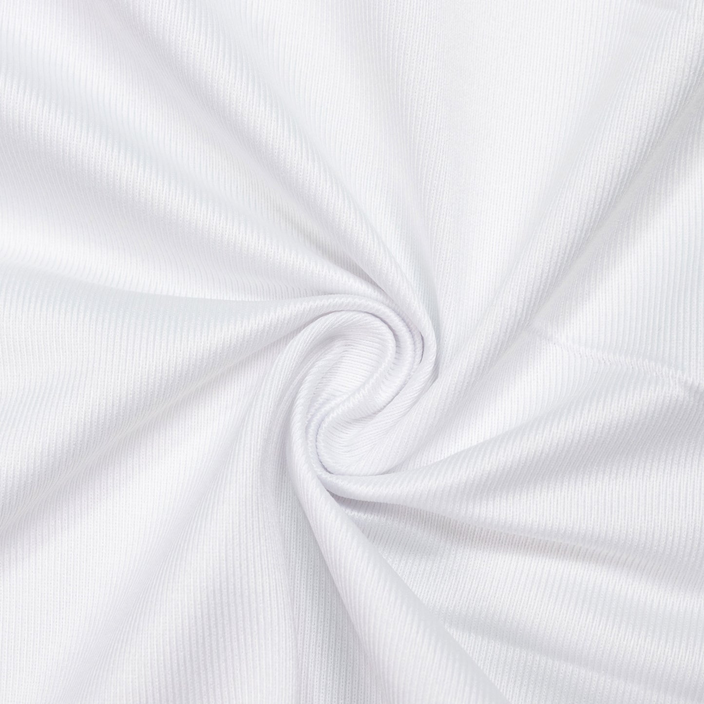 Scuba Polyester Event Backdrop Curtain White 10ftx10ft Durable Flame Resistant Wrinkle-Free Photogra