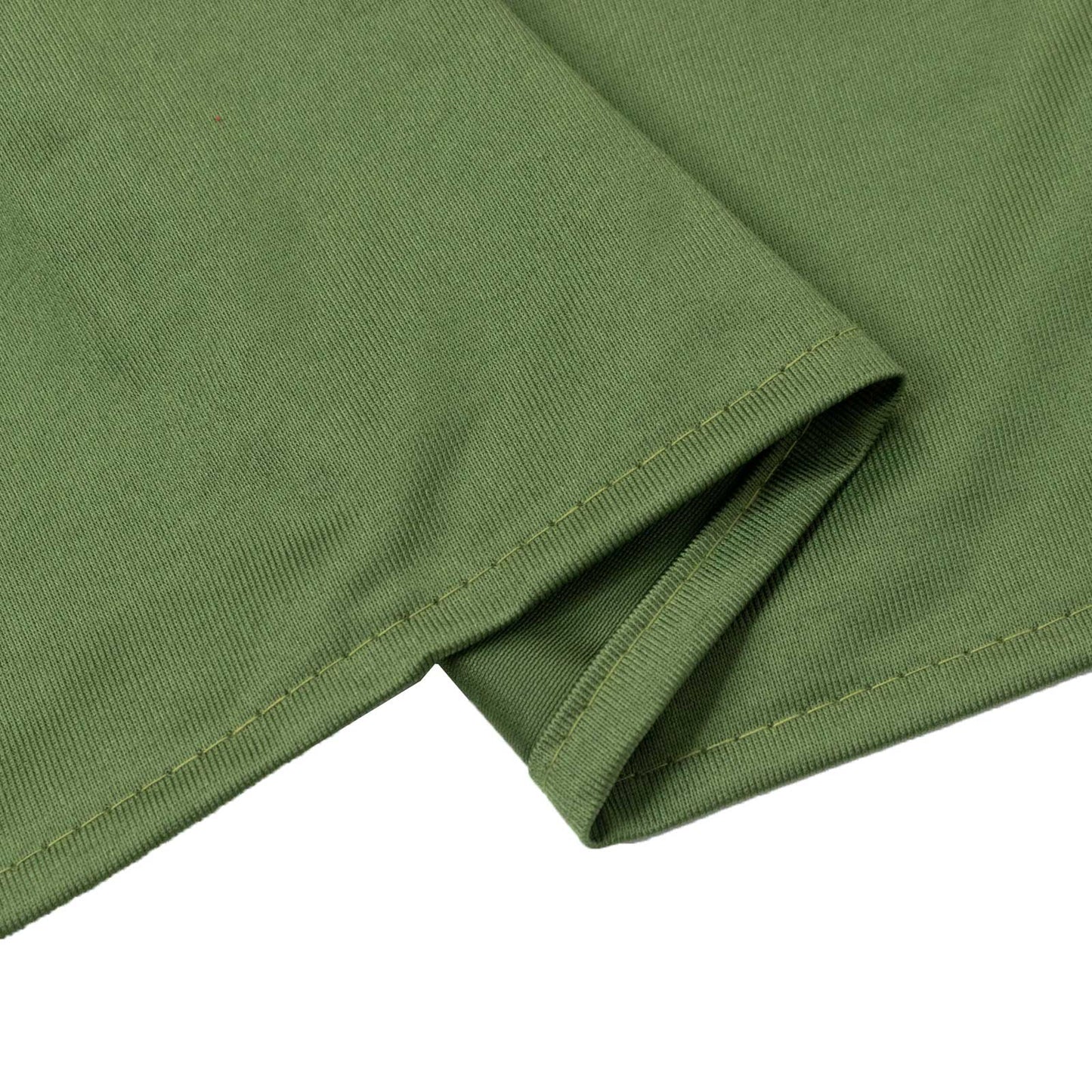 Scuba Polyester Event Backdrop Curtain Olive Green 10ftx10ft Durable Flame Resistant Wrinkle-Free Ph