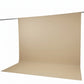 Scuba Polyester Event Backdrop Curtain Beige 10ftx12ft Durable Flame Resistant Wrinkle-Free Photogra