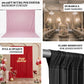 Scuba Polyester Event Backdrop Curtain 10ftx12ft Durable Flame Resistant 