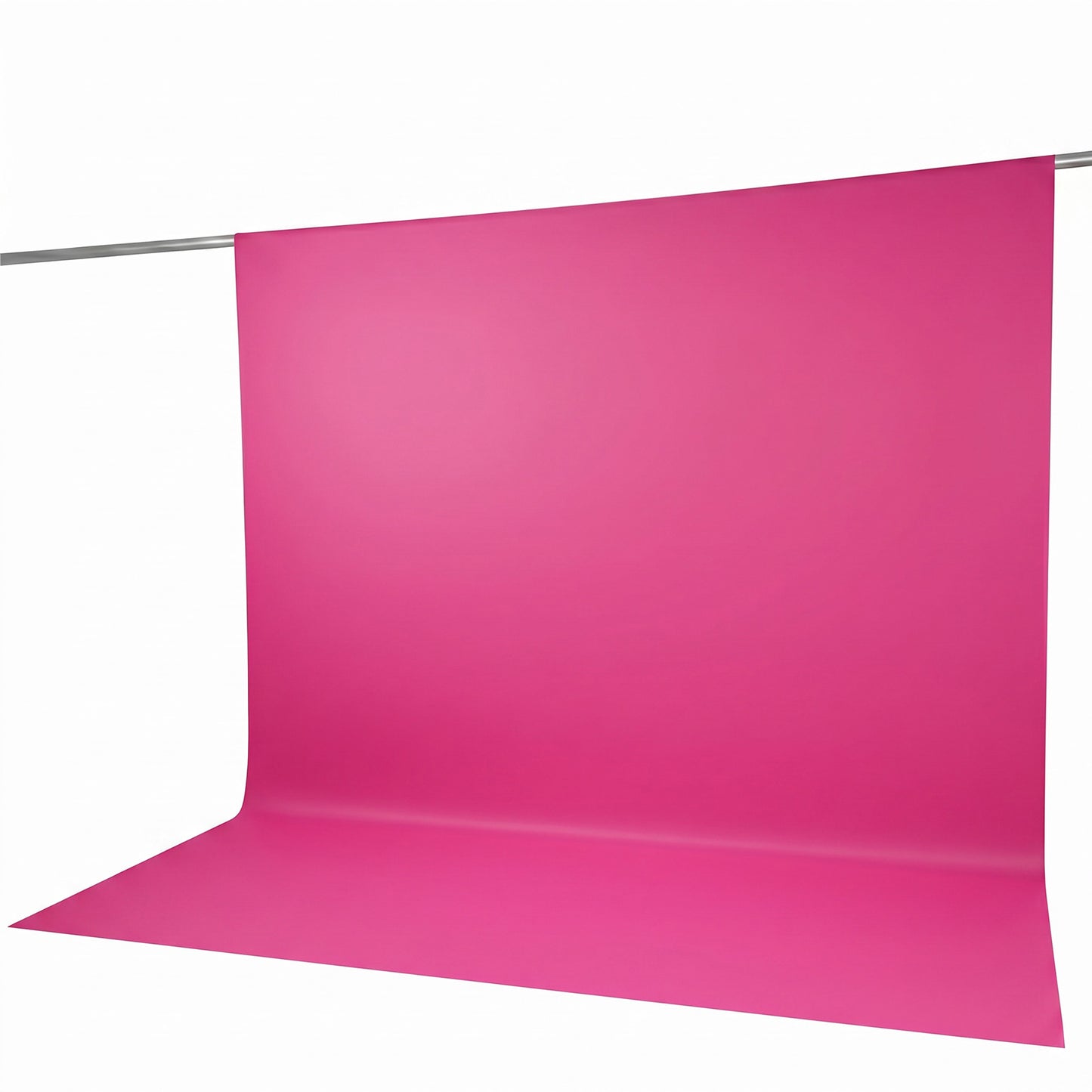 Scuba Polyester Event Backdrop Curtain Fuchsia 10ftx12ft Durable Flame Resistant Wrinkle-Free Photog