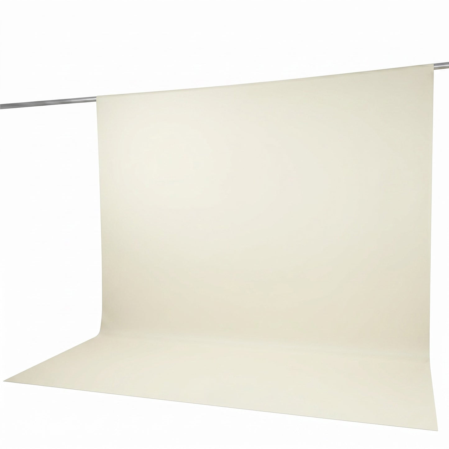 Scuba Polyester Event Backdrop Curtain Ivory 10ftx12ft Durable Flame Resistant Wrinkle-Free Photogra