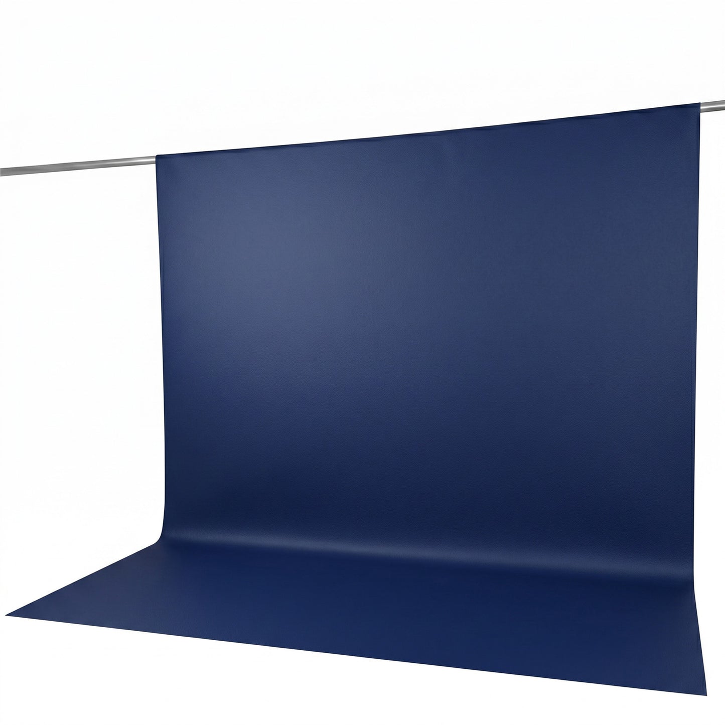 Scuba Polyester Event Backdrop Curtain Navy Blue 10ftx12ft Durable Flame Resistant Wrinkle-Free Phot