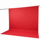 Scuba Polyester Event Backdrop Curtain Red 10ftx12ft Durable Flame Resistant Wrinkle-Free Photograph