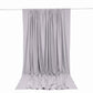 Scuba Polyester Event Backdrop Curtain Silver 10ftx12ft Durable Flame Resistant Wrinkle-Free Photogr