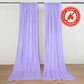 Lavender lilac backdrop drape curtains, durable and flame resistant.