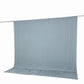 10ft x 10ft Spandex Backdrop Curtain Dusty Blue, 4-Way Stretch Wrinkle-Free Photo Booth Backdrop wit