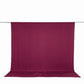 10ft x 10ft Spandex Backdrop Curtain Burgundy, 4-Way Stretch Wrinkle-Free Photo Booth Backdrop with 
