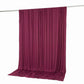 10ft x 10ft Spandex Backdrop Curtain Burgundy, 4-Way Stretch Wrinkle-Free Photo Booth Backdrop with 