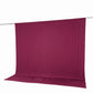 10ft x 10ft Spandex Backdrop Curtain Burgundy, 4-Way Stretch Wrinkle-Free Photo Booth Backdrop with 
