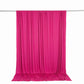 10ft x 10ft Spandex Backdrop Curtain Fuchsia, 4-Way Stretch Wrinkle-Free Photo Booth Backdrop with R